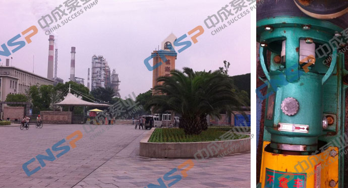 中成泵業工程師服務于中石化鎮海煉化